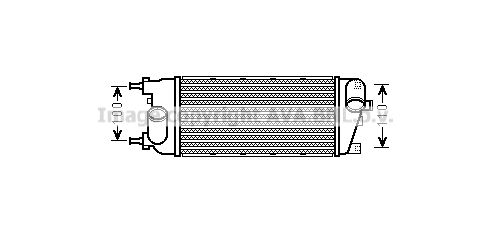 AVA QUALITY COOLING Интеркулер FT4455